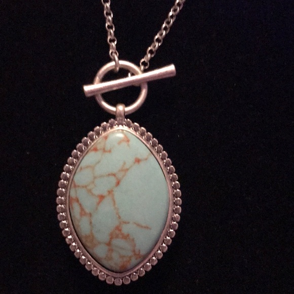 🔥Lucky brand turquoise semi precious accents🔥 - Picture 5 of 6